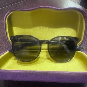 Gucci Sunglasses GG0488SA Round 54mm